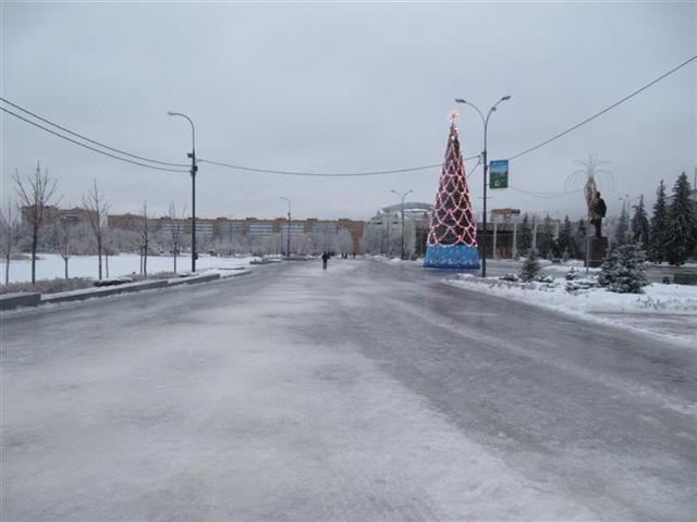 Обледенение контактной сети, видео