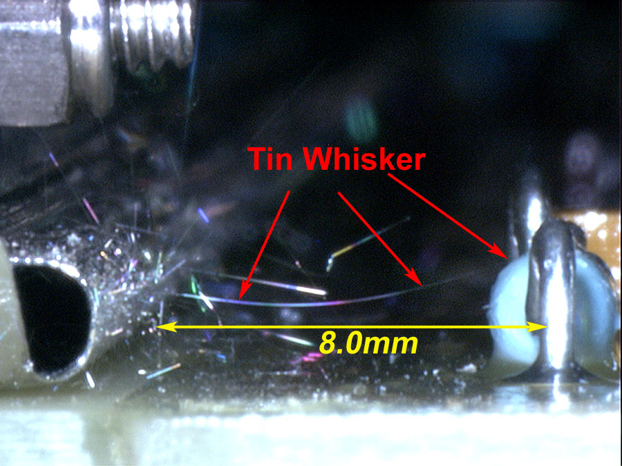 Оловянные нитевидные кристаллы в электронной технике 